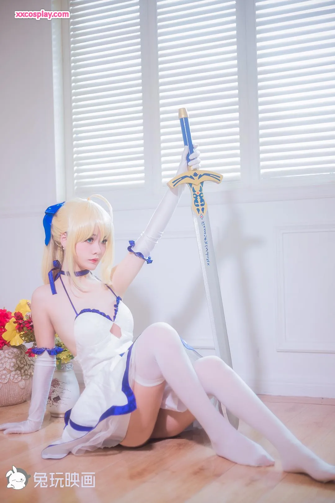 兔玩映画 冲田总司与Saber 写真集